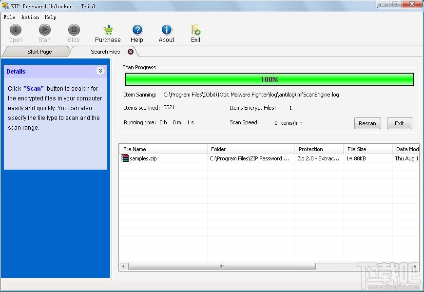 ZIP Password Unlocker,ZIP密码破解软件