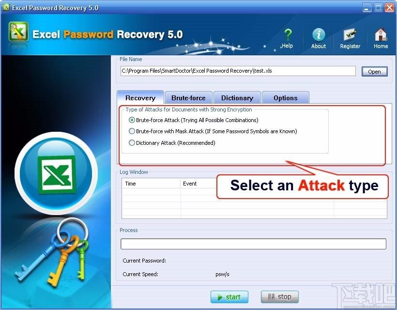 Excel Password Unlocker下载,Excel密码恢复软件