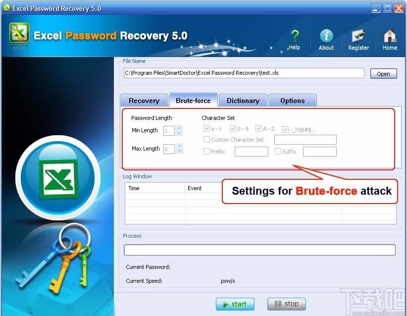 Excel Password Unlocker下载,Excel密码恢复软件
