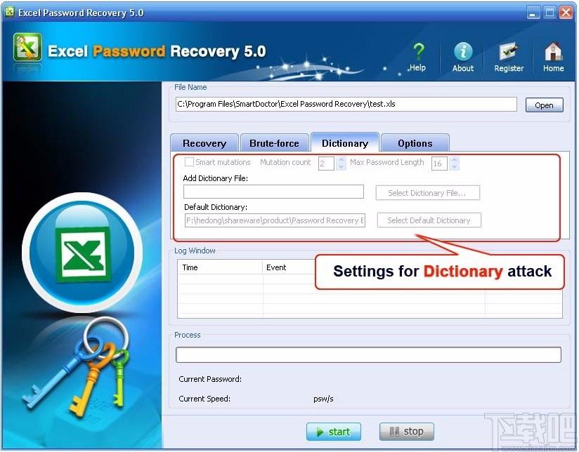 Excel Password Unlocker下载,Excel密码恢复软件