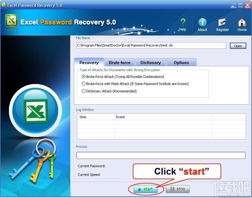 Excel Password Unlocker下载,Excel密码恢复软件