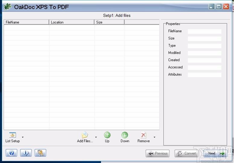 OakDoc XPS to PDF Converter,XPS转PDF,文件转换