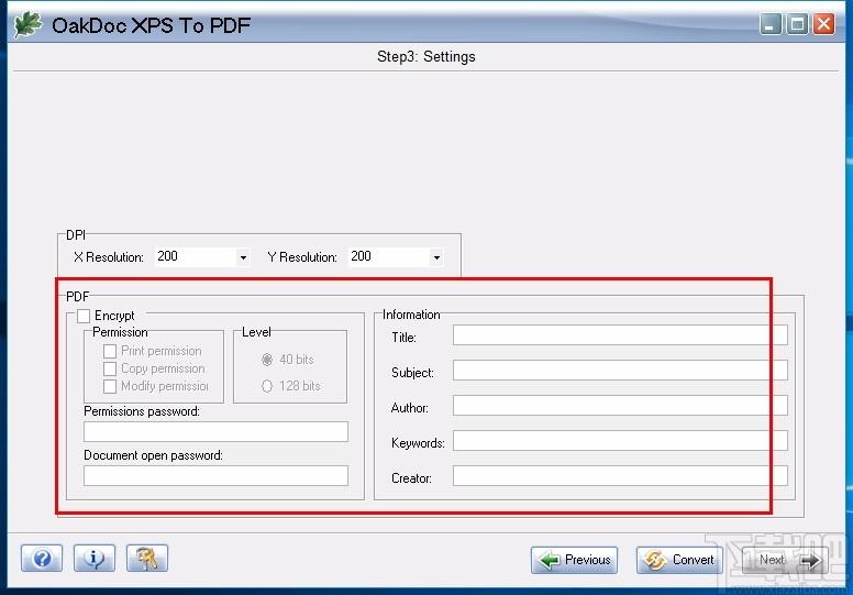 OakDoc XPS to PDF Converter,XPS转PDF,文件转换