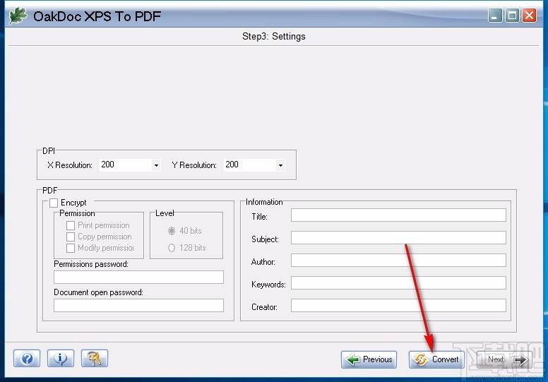 OakDoc XPS to PDF Converter,XPS转PDF,文件转换