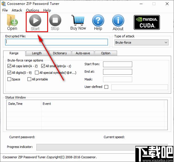 Cocosenor ZIP Password Tuner下载,密码恢复