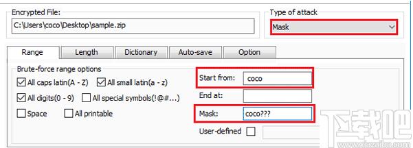 Cocosenor ZIP Password Tuner下载,密码恢复