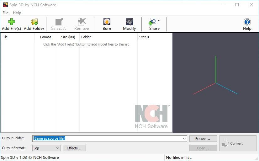 Spin 3D下载,3d模型文件格式转换器,3d模型文件格式转换